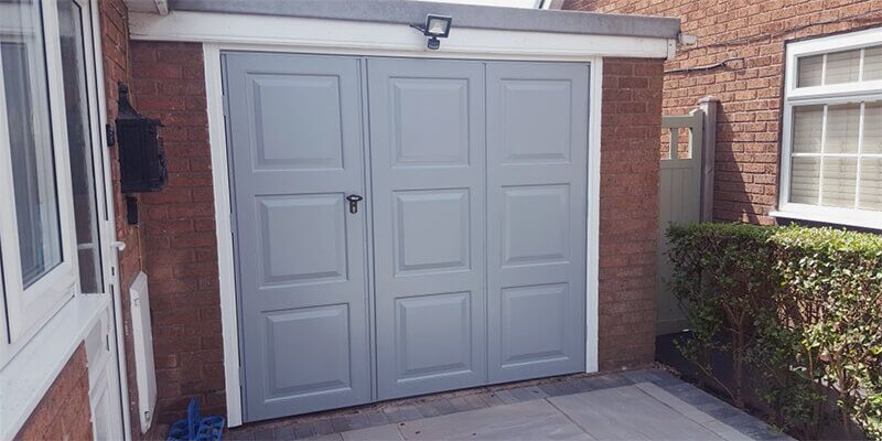 garage door shifted to one side when opening - Garage Doors Repair Dallas